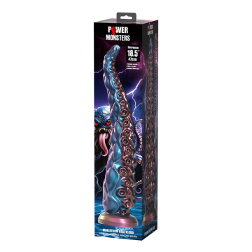 POWER MONSTERS - ABYSSAL TENTACLE TRICOLOR FANTASY SILIKONDILDO 46 CM Ø 7 CM