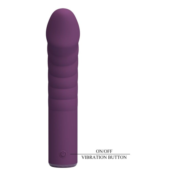 PRETTY LOVE - VIBRATEUR RECHARGEABLE RYLAND 10 FONCTIONS VIOLET