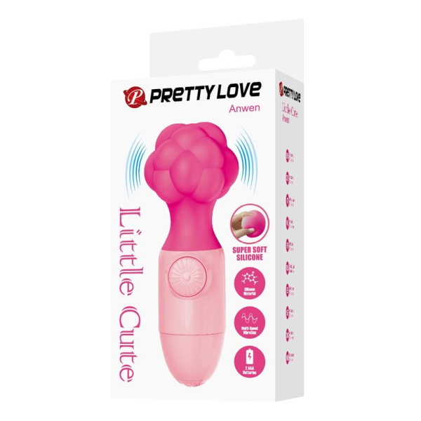 PRETTY LOVE - ANWEN MINI MASSEUR ROSE