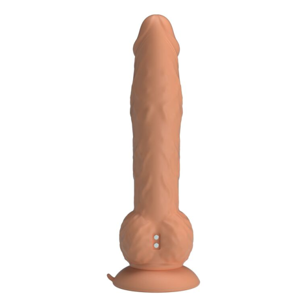 PRETTY LOVE - EREN STOSS-VIBRATIONSDILDO 20,5 CM Ø 4,5 CM NATUR