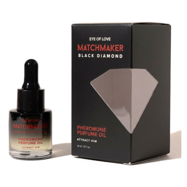 EYE OF LOVE - OLIO PROFUMATO AI FEROMONI DIAMANTE NERO MATCHMAKER 20 ML