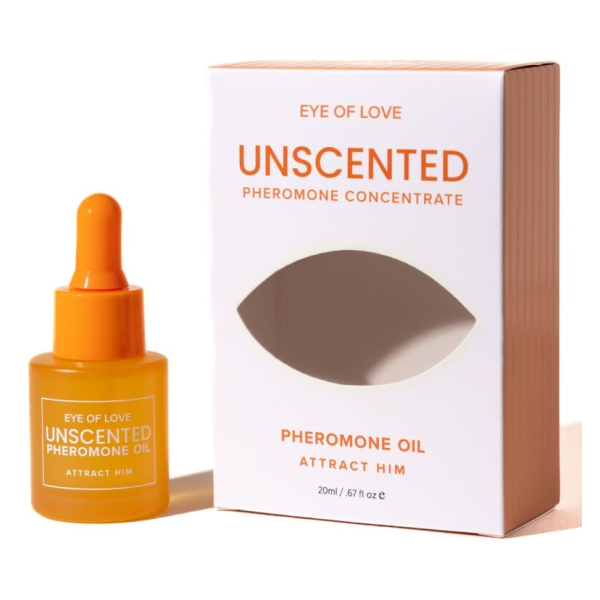 EYE OF LOVE - PHEROMONE-INFUSED PERFUMED OIL FOR WOMEN, FRAGRANCE-FREE, 20 ML