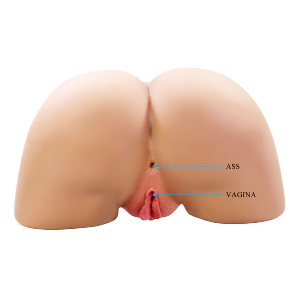 CRAZY BULL - OLIVIA DOPPIO MASTURBATORE VIBRANTE VAGINALE E ANALE IN CARNE