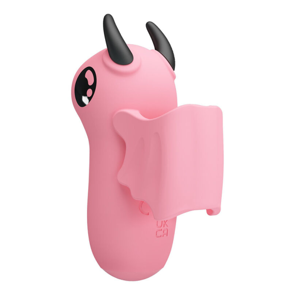 PRETTY LOVE - STIMULATEUR DE DOIGTS RECHARGEABLE MAGIC DEVIL ROSE