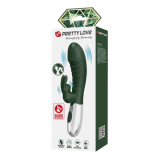 PRETTY LOVE - NAUGHTY BUNNY KANINCHEN-VIBRATOR MIT 30 FUNKTIONEN, USB-AUFLADBAR, GRÜN