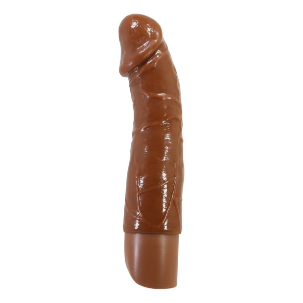 PRETTY LOVE - DONALD REALISTISCHER VIBRATOR 19,5 CM Ø 4 CM BRAUN