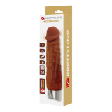 PRETTY LOVE - PRO REALISTISCHER VIBRATOR 23,5 CM Ø 4,8 CM BRAUN