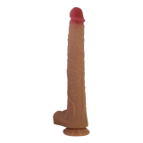 PRETTY LOVE - TERIN PLUS REALISTIC SILICONE DILDO WITH SUCTION CUP 37.6 CM Ø 5.5 CM