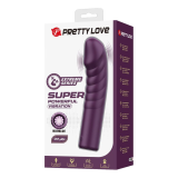 PRETTY LOVE - VIBRATORE RICARICABILE RYLAND 10 FUNZIONI VIOLA