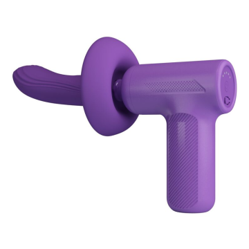 PRETTY LOVE - VITO THRUSTING MASSAGE GUN 5 MODES PURPLE
