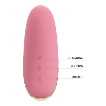 PRETTY LOVE - OTIS CLITORAL SUCTION STIMULATOR 7 MODES PINK