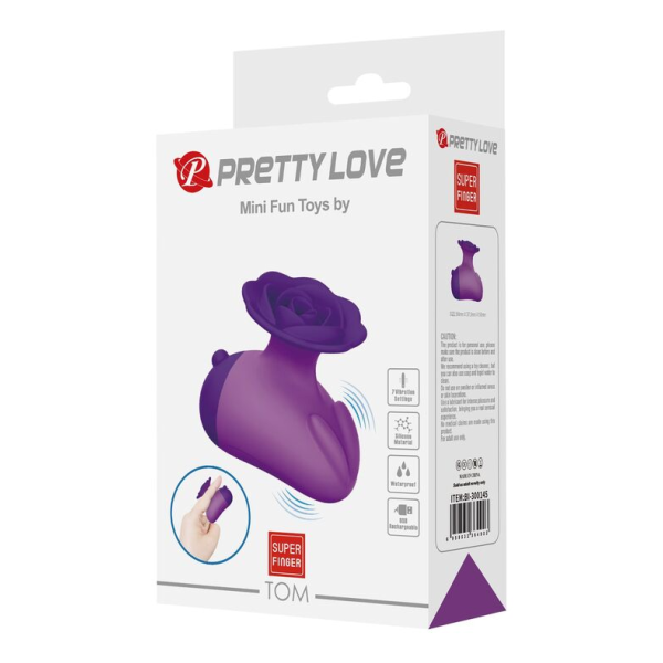 PRETTY LOVE – WIEDERAUFLADBARER KLITORASIMULATOR, 7 MODI, LILA