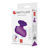 PRETTY LOVE - STIMULATEUR CLITORIAL RECHARGEABLE 7 MODES VIOLET