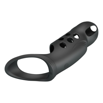 PRETTY LOVE - CRAIG ANNEAU PÉNIS VIBRANT RECHARGEABLE NOIR