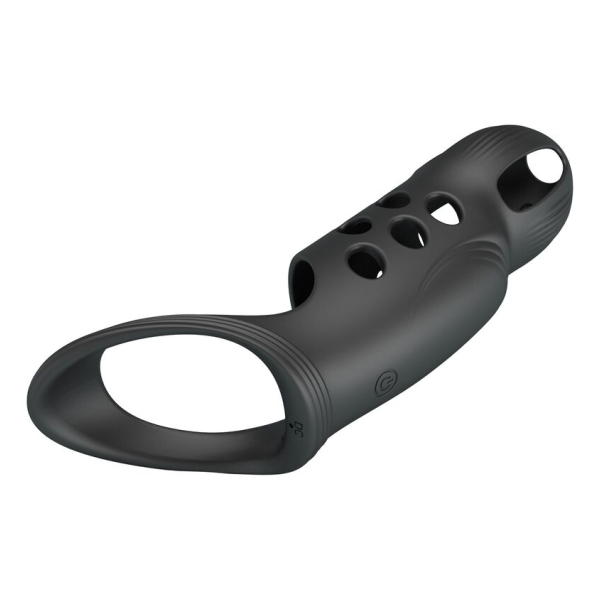 PRETTY LOVE - ANELLO PER PENE VIBRANTE RICARICABILE CRAIG NERO