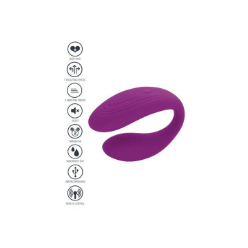 Xocoon - Bound Love Vibrador Para Parejas Morado | Vybes.it