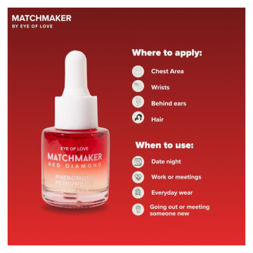 EYE OF LOVE - MATCHMAKER RED DIAMOND PHEROMONE PERFUME OIL 20 ML