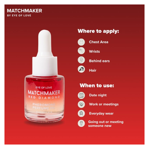 EYE OF LOVE - MATCHMAKER RED DIAMOND PHEROMONE PERFUME OIL 20 ML