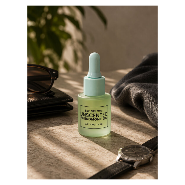EYE OF LOVE – PHEROMONHALTIGES PARFÜMÖL FÜR MÄNNER, GERUCHSNEUTRAL, 20 ML
