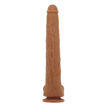 PRETTY LOVE - VIGGO REALISTIC SOFT-TOUCH SKIN-SLIDING DILDO 36,5 CM BROWN