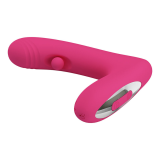 PRETTY LOVE – DUDEN WIEDERAUFLADBARER SILIKON-VIBRATOR MIT 12 VIBRATIONSMODI UND 3 SCHAUKELMODI, PINK