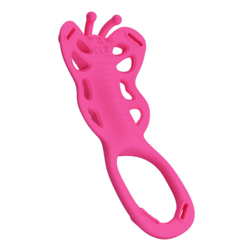 PRETTY LOVE - MASSAGGIATORE PER SVEGLIA CON APP A FORMA DI FARFALLA, ROSA