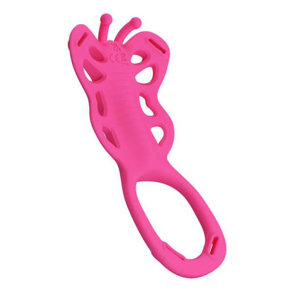 PRETTY LOVE - MASSEUR DE CULOTTE PAPILLON ROSE