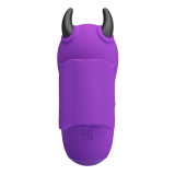 PRETTY LOVE - STIMULATEUR DE DOIGTS RECHARGEABLE MAGIC DEVIL VIOLET