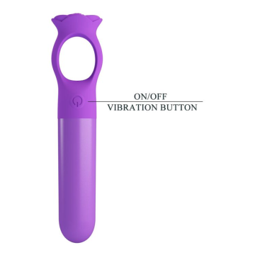 PRETTY LOVE - GIANA WIEDERAUFLADBARER MINI-VIBRATOR-MASSAGEGERÄT LILA