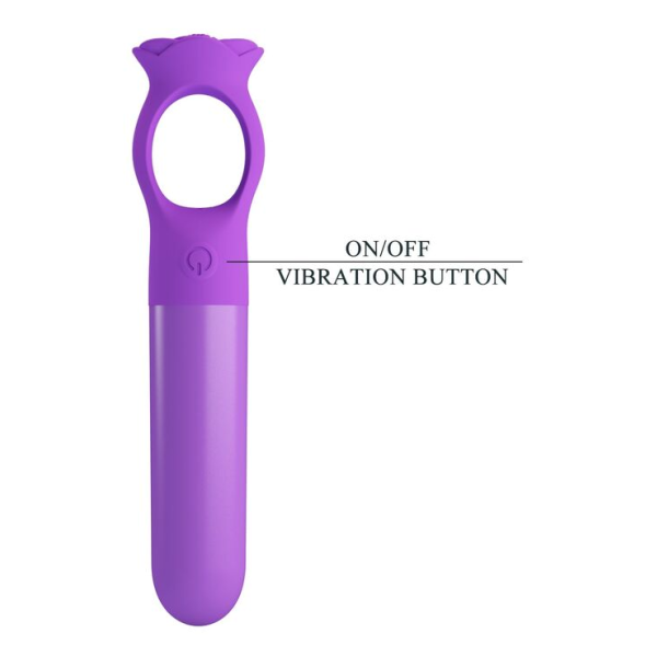 PRETTY LOVE - GIANA MINI-VIBRATEUR MASSEUR RECHARGEABLE VIOLET