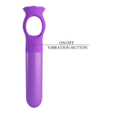 PRETTY LOVE - GIANA WIEDERAUFLADBARER MINI-VIBRATOR-MASSAGEGERÄT LILA