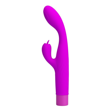 PRETTY LOVE - JENE DOPPEL-STIMULATIONS-VIBRATOR FÜR G-PUNKT UND KLITORIS, LILA