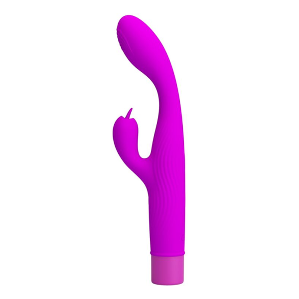 PRETTY LOVE - JENE VIBRATEUR À DOUBLE STIMULATION POINT G ET CLITORIAL VIOLET