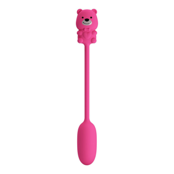 PRETTY LOVE - VIBRATORE A PROIETTILE RICARICABILE OLSON CON TELECOMANDO CABLATO ROSA