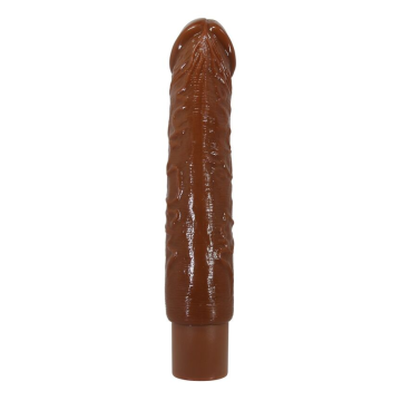 PRETTY LOVE - DUKE REALISTISCHER VIBRATOR 23,5 CM Ø 4,8 CM BRAUN