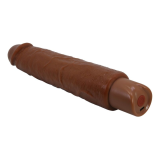 PRETTY LOVE - GAVIN REALISTISCHER VIBRATOR 25 CM Ø 5 CM BRAUN
