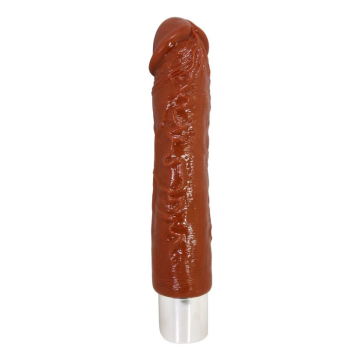 PRETTY LOVE - VIBRATORE PRO REALISTICO 23,5 CM Ø 4,8 CM MARRONE