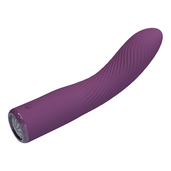 PRETTY LOVE - VIBRATORE RICARICABILE KISSELL 10 FUNZIONI VIOLA
