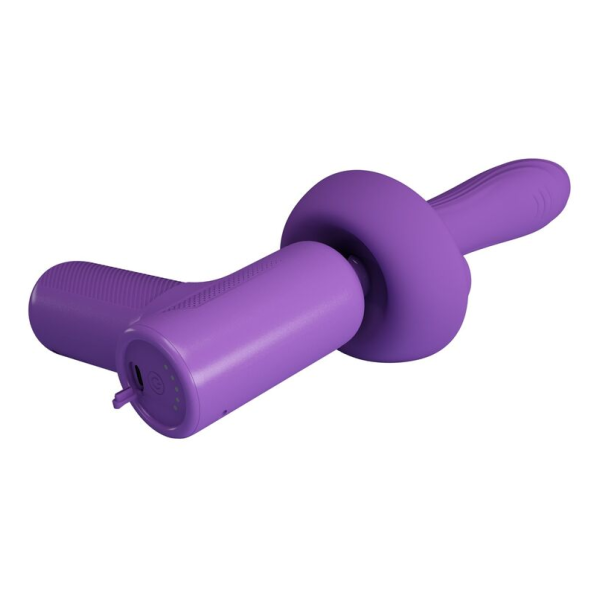 PRETTY LOVE - PISTOLET DE MASSAGE VITO À POUSSÉE 5 MODES VIOLET