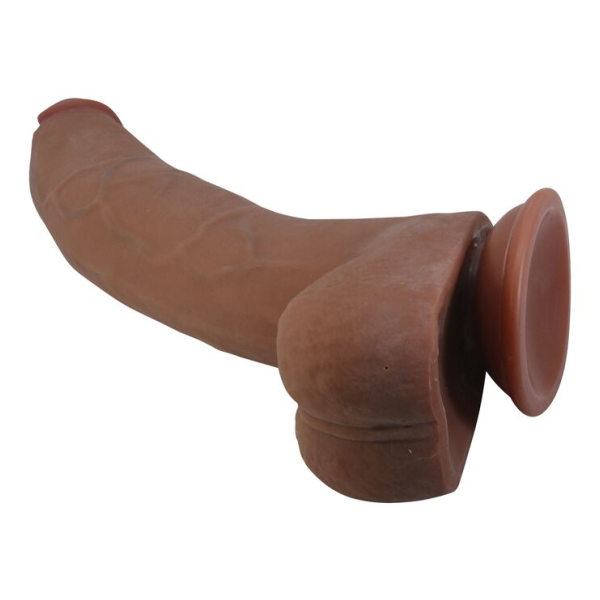 PRETTY LOVE - GODE FLEXIBLE RÉALISTE ULRIC 26 CM Ø 5,5 CM TPE MARRON