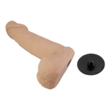 PRETTY LOVE - ZANE HARNESS WITH FLEXIBLE DILDO 17 CM Ø 4.3 CM NATURAL