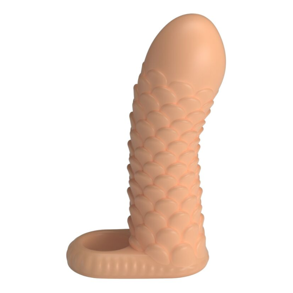 PRETTY LOVE - NESMITH PENIS EXTENSION SLEEVE 13 CM Ø 3.8 CM NATURAL