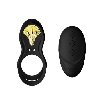 Zalo - Bayek Anillo Vibrador Control Remoto Parejas Negro | Vybes.it