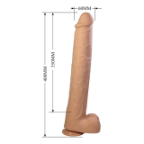 PRETTY LOVE - PAT DILDO FLESSIBILE E REALISTICO CON VENTOSA 40 CM -Ø- 6 CM