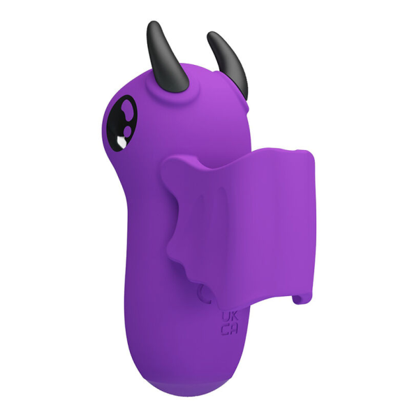 PRETTY LOVE - MAGIC DEVIL PURPLE RECHARGEABLE FINGER STIMULATOR