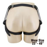 PRETTY LOVE - UNIVERSAL STRAP-ON HARNESS BRIEFS SCHWARZ UND BLAU