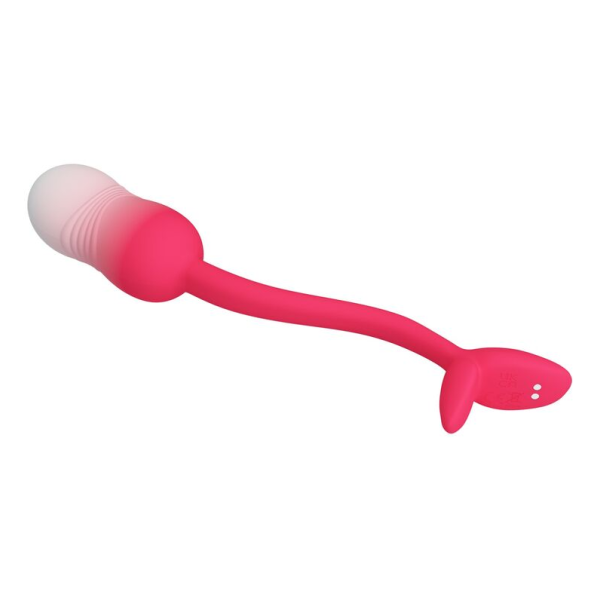 PRETTY LOVE - Å'UF VIBRANT CONTRÃ”LABLE PAR APPLICATION PULSEN 12 FONCTIONS RECHARGEABLE PAR USB ROSE