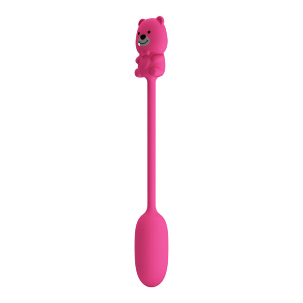 PRETTY LOVE - VIBRATORE A PROIETTILE RICARICABILE OLSON CON TELECOMANDO CABLATO ROSA