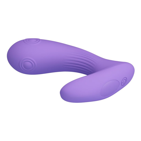 PRETTY LOVE - ANDROMEDA VIBRATEUR À DOUBLE STIMULATION RECHARGEABLE VIOLET