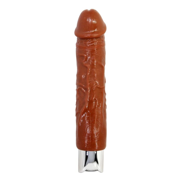 PRETTY LOVE - VIBRATEUR RÉALISTE PROFESSIONNEL 23,5 CM Ø 4,8 CM MARRON